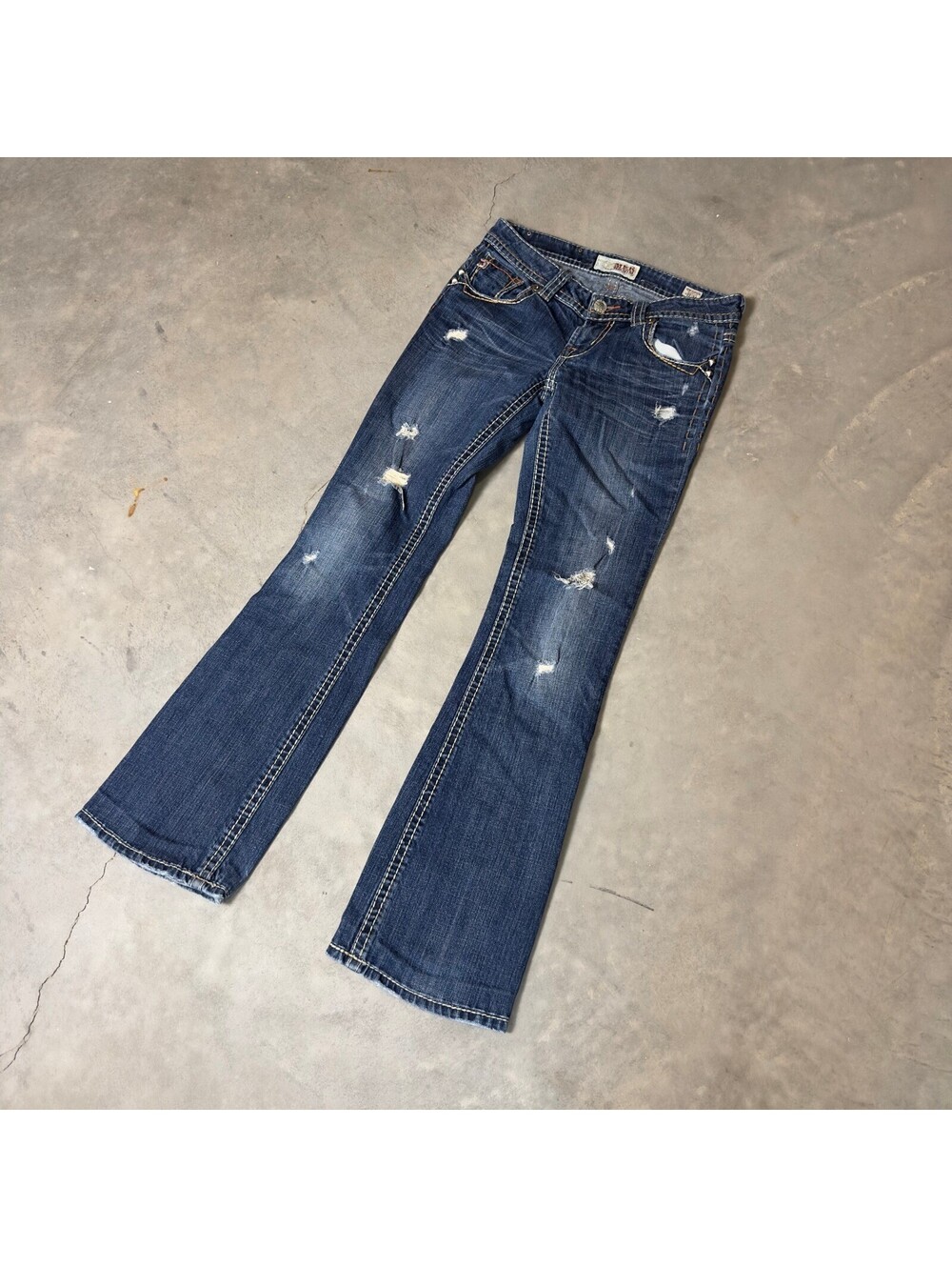 Vintage Y2K MEK Denim New Havana Bootcut Jeans Womens 27x34